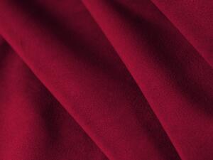 MUZZA Modulová rohová pohovka gorma 340 x 254 cm velvet červená
