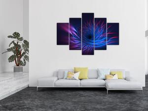 Obraz - abstrakcia kvetu (150x105 cm)