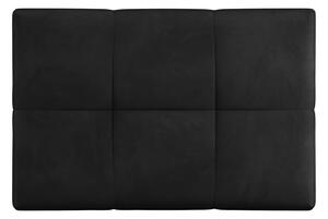 MUZZA Sedací modul gorma 125 x 84 cm velvet čierna