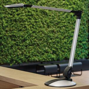 LED lampa na písací stôl Optimus plochý podstavec