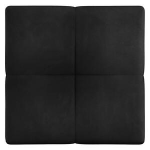 MUZZA Sedací modul gorma 84 x 84 cm velvet čierna