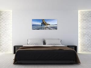 Obraz ľadovej skaly (120x50 cm)