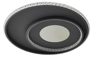 Stropné Lampa Lindby, Inessa, stmievateľné, Čierna, Obývacia izba, Kov, Moderný