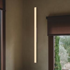 Vibia LED nástenné svetlo SPA, dĺžka 121 cm, béžová, IP44 2 700 K, Krémová / jantárovo žltá, Kúpeľňa, Hliník, Moderný