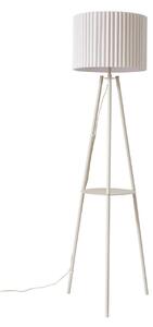 Stojacie Lampa Lindby, Libbie, Béžová, Obývacia izba, Tkanina / Textil, Škandinávsky