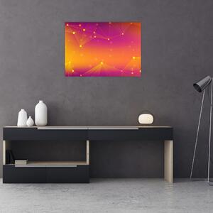 Farebný abstraktný obraz (70x50 cm)