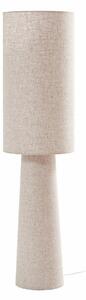 Stojacie Lampa Lindby, Elfie, Béžová, Obývacia izba, Tkanina / Textil, Škandinávsky
