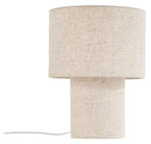Stolové Lampa Lindby, Elfie, Béžová, Obývacia izba, Tkanina / Textil, Škandinávsky