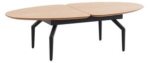 MUZZA Konferenčný stolík ferd 120 x 60 cm prírodný