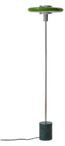 Stojacie Lampa Lindby, Branford, Zelená, Obývacia izba, Kov, Vintage