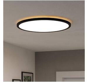 Eglo 901441-LED Kúpeľňové stropné svietidlo ROVITO 16,8W/230V pr.50cm IP44 čierna