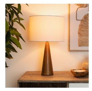 Atmosphera - Stolná lampa AINA 1xE27/25W/230V borovica