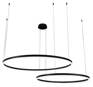 LED Stmievateľný luster na lanku LED/100W/230V 3000-6500K + diaľkové ovládanie