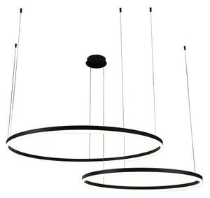 LED Stmievateľný luster na lanku LED/100W/230V 3000-6500K + diaľkové ovládanie