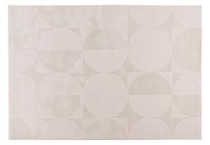 Moderný geometrický koberec Elif 406 Beige 0,80 x 1,50 m
