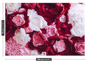 Fototapeta Vliesová Papierové ruže 104x70 cm