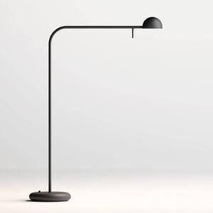 Vibia Pin 1655 stolná LED lampa dĺžka 40 cm čierna
