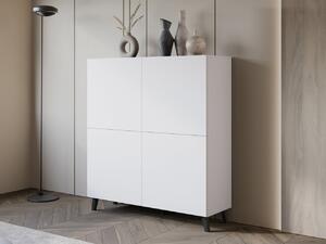 Mirjan24 Vysoká skrinka Fezrit 120, Farby: biela 5903211506888