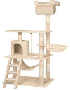 TecTake GmbH mačacie škrabadlo stokeley 141 cm - béžová