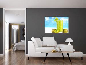 Obraz - kiwi smoothie (90x60 cm)