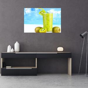 Obraz - kiwi smoothie (90x60 cm)