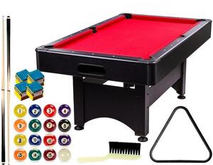 GamesPlanet® biliardový stôl TRENDLINE 6ft, červený