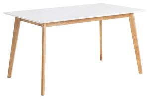 MUZZA Stôl celia 120 x 80 cm biely