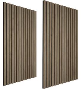 Akustické panely Sonic Wall drevený vzhľad - Tmavý dub, Sada 2 ks