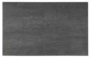 MUZZA Rozkladací stôl aysha 180 (220/260) x 100 cm antracitový