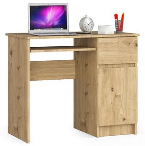 NovýNábytok.sk PC stolík Bhaskar (dub artisan) (P). Akcia -10%. Vlastná spoľahlivá doprava až k Vám domov. 1152044