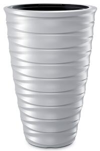 Plastový kvetináč DPFE400 38,3 cm - biela