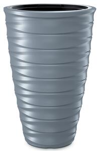 Plastový kvetináč DPFE400 38,3 cm - svetlosivá