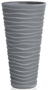 Plastový kvetináč DPSA300 29,6 cm - sivý kameň
