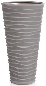 Plastový kvetináč DPSA350 34,6 cm - mocca