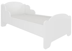 Detská posteľ s matracom Avila 80x160 cm - biela