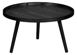 MUZZA Konferenčný stolík mesa l ø 60 x 34 cm čierny