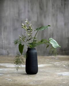 MUZZA Váza Gus čierna 35 cm