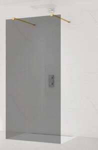 Sprchová zástena Walk-in 80 cm SAT vo farbe profilu zlatá SATBWI80KSZAVZ