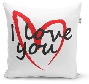 Sablio Vankúš I Love you srdce: 40x40 cm