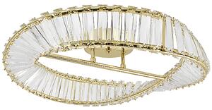 Toolight Toolight, LED stropné svietidlo, 50cm, 30W, 4000K, 1000lm, SWE095-C, zlatá lesklá, OSW-30219