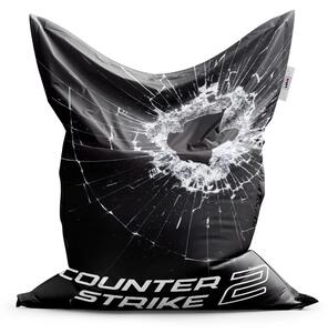 Sablio Sedací vak Classic Counter Strike 2 Priestrel - 150x100 cm