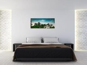 Obraz - palmy (120x50 cm)