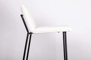 MUZZA Barová stolička olu 73 cm biela