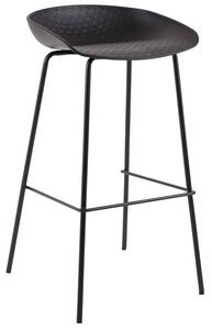 MUZZA Barová stolička atten 83 cm čierna