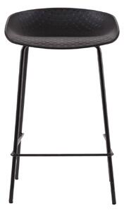 MUZZA Barová stolička atten 65 cm čierna