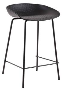 MUZZA Barová stolička atten 73 cm čierna
