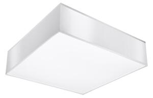 Stropné svietidlo Horus, 1x biele plastové tienidlo, (biely plast), (55 cm)