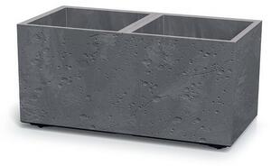 Kvetináč SIERRA CASE BETON EFFECT 77 cm , sivý, M