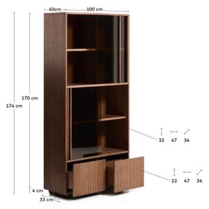 HELVINE WALNUT kabinet