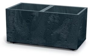 Kvetináč SIERRA CASE BETON EFFECT 77 cm , antracit, M